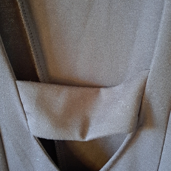 Free People Little Black Mini Dress High Neck Flare Pockets Size Small - Picture 5 of 12